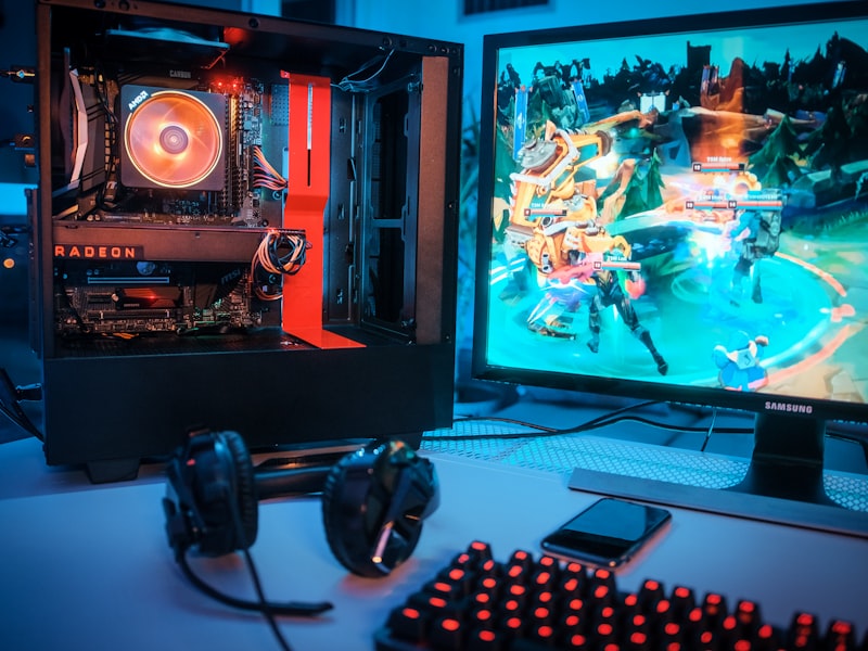 Retro corner with the 4-player arcade cabinet