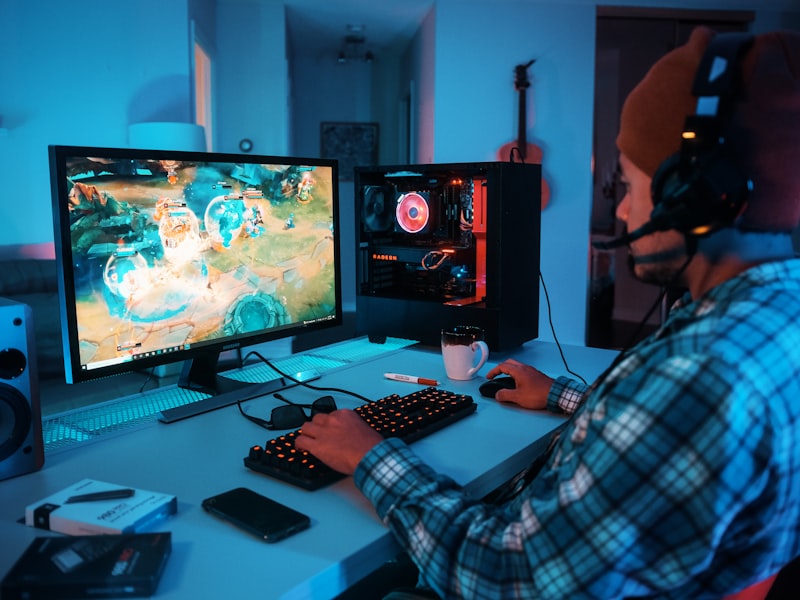 Room-scale VR bays with padded flooring